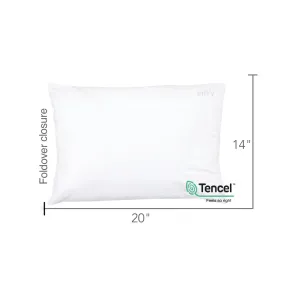 100% Certified Botanical TENCEL™ Pillowcase for enVy™ Travel Pillows and enVy™ for Kids 100% Certified Botanical TENCEL™ Pillowcase for enVy™ Travel Pillows and enVy™ for Kids