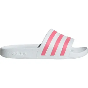 adidas Adilette Aqua Womens Sliders - White adidas Adilette Aqua Womens Sliders - White
