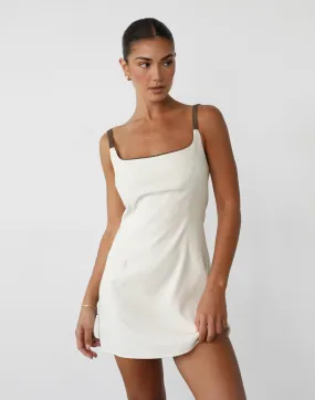 Alistair Mini Dress (Oat) Alistair Mini Dress (Oat)