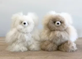 Alpaca Stuffed Animal - Bear - Small 10" Alpaca Stuffed Animal - Bear - Small 10"