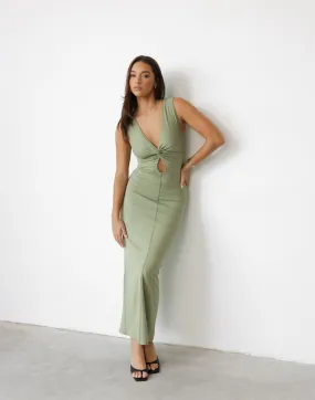 Althea Maxi Dress (Pistachio) Althea Maxi Dress (Pistachio)