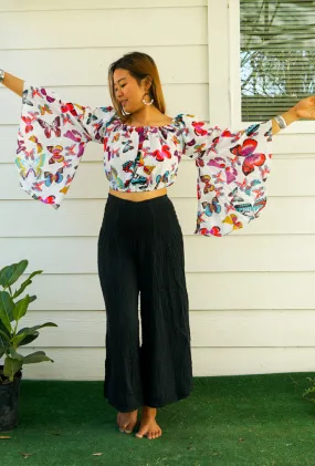 B6604- Butterfly Bell Sleeves Top B6604- Butterfly Bell Sleeves Top