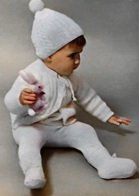 Babies' 5-piece Set Pattern Babies' 5-piece Set Pattern