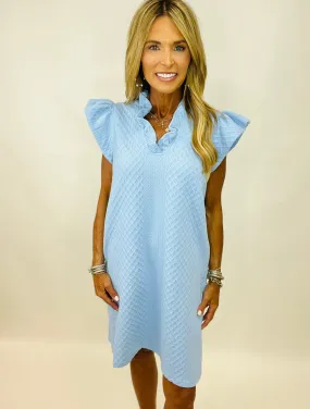 BABY BLUE PUFF DRESS---RESTOCK ALERT BABY BLUE PUFF DRESS---RESTOCK ALERT