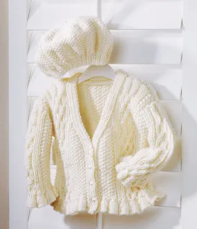 Baby Cables Cardigan & Hat Baby Cables Cardigan & Hat