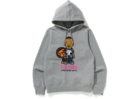 BAPE x Kid Cudi Baby Milo Pullover Hoodie Gray BAPE x Kid Cudi Baby Milo Pullover Hoodie Gray