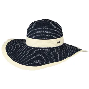 Barbour Hats Reef Packable Wide Brim Sun Hat - Navy Blue Barbour Hats Reef Packable Wide Brim Sun Hat - Navy Blue