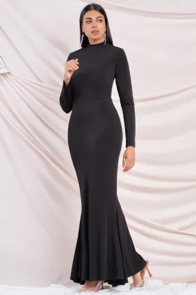 Black Mermaid Bodycon Dress Black Mermaid Bodycon Dress