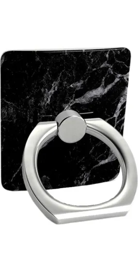 Black Pearl | Classic Black Marble Phone Ring Black Pearl | Classic Black Marble Phone Ring