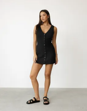 Cailey Mini Dress (Black) Cailey Mini Dress (Black)