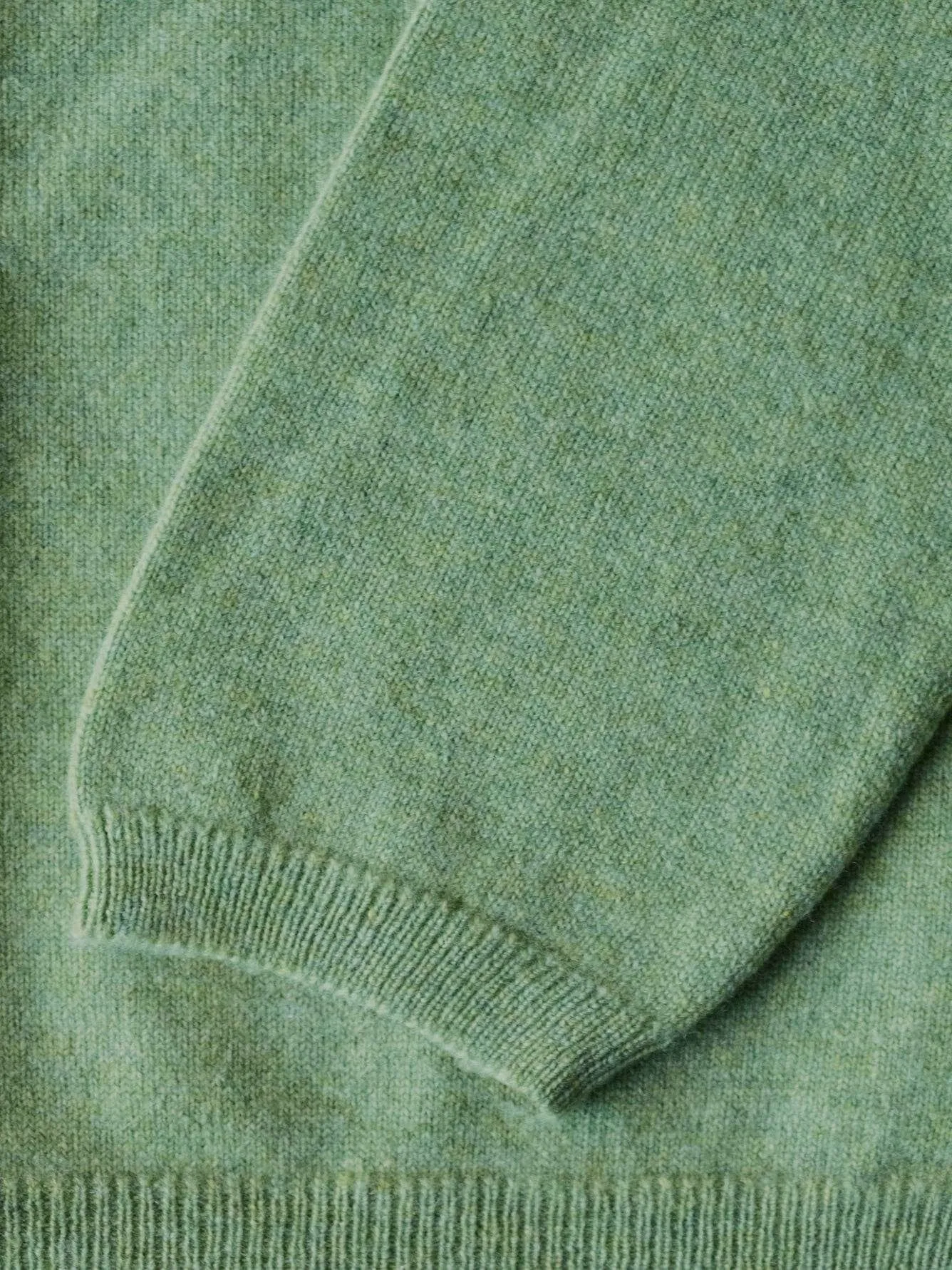 Cambric Cashmere ½ Sleeve Crew 1 Ply