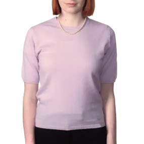 Cambric Cashmere ½ Sleeve Crew 1 Ply Cambric Cashmere ½ Sleeve Crew 1 Ply