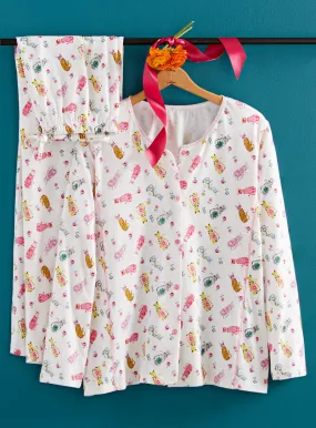 Cat Tales Knit Pajamas Cat Tales Knit Pajamas