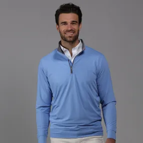 Chesapeake Blue Tour Performance Men's Golf Quarter Zip Pullover Chesapeake Blue Tour Performance Men's Golf Quarter Zip Pullover