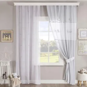 Cilek Baby Cotton Curtain (140X260 Cm) And/Or Baby Cotton Sheers (150X260 Cm) Cilek Baby Cotton Curtain (140X260 Cm) And/Or Baby Cotton Sheers (150X260 Cm)