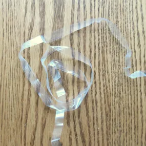 Clear 3/8 inch Elastic Clear 3/8 inch Elastic