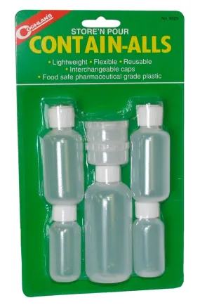 Coghlans® Contain-All Plastic Bottles Coghlans® Contain-All Plastic Bottles