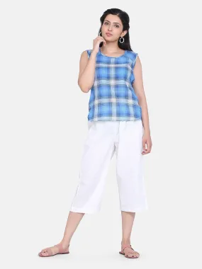 Cotton Culottes - White Cotton Culottes - White