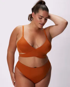 Criss-Cross Bikini Top | EcoSplash Swim | Archive (Golden Hour) Criss-Cross Bikini Top | EcoSplash Swim | Archive (Golden Hour)