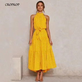 Cropkop Long Beach Dress Cropkop Long Beach Dress