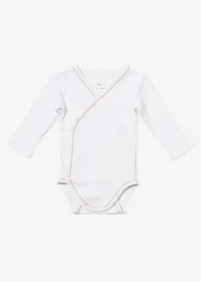 Crossbody Onesie - Pink Piping Crossbody Onesie - Pink Piping