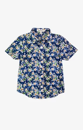 Day Party Shirt - Navy Daisy Day Party Shirt - Navy Daisy