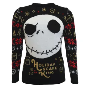 Disney Nightmare Before Christmas Holiday Scare King Knitted Jumper/Sweater Disney Nightmare Before Christmas Holiday Scare King Knitted Jumper/Sweater