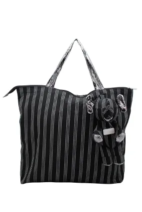 ELEPH FOLDABLE PLEAT 3 STRIPE - L : Black / Grey ELEPH FOLDABLE PLEAT 3 STRIPE - L : Black / Grey