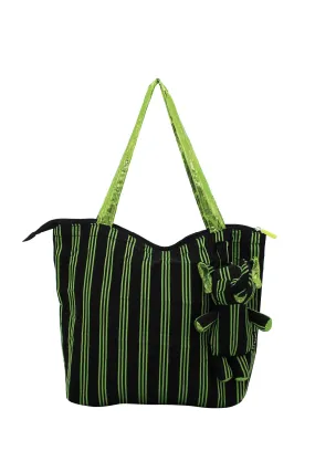 ELEPH FOLDABLE PLEAT 3 STRIPE - M : Black / Lime ELEPH FOLDABLE PLEAT 3 STRIPE - M : Black / Lime