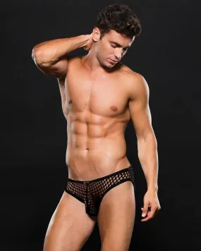 ENVY MODERN FISHNET BIKINI BLACK ENVY MODERN FISHNET BIKINI BLACK