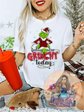 Feeling Extra Grinchy white tee Feeling Extra Grinchy white tee