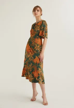Floral Burst Sheath Dress Floral Burst Sheath Dress