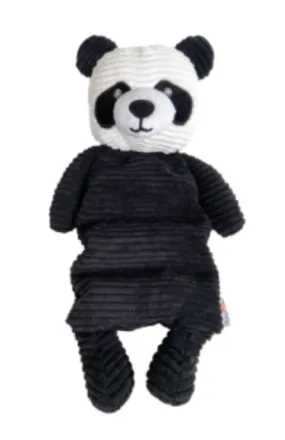 FouFouBrands FouFit Corduroy Squeak'N Tube Panda Dog Toy FouFouBrands FouFit Corduroy Squeak'N Tube Panda Dog Toy