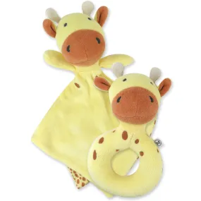 Giraffe Lovey and Rattle BIG BUDDY Gift Set Giraffe Lovey and Rattle BIG BUDDY Gift Set