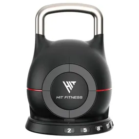 Hit Fitness 7 in 1 Adjustable Kettlebell 20kg Hit Fitness 7 in 1 Adjustable Kettlebell 20kg