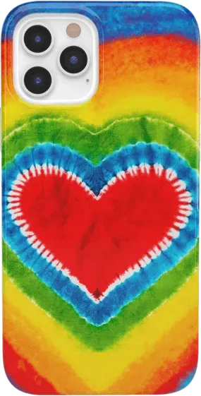 I Heart Tie Dye | Rainbow Heart Case I Heart Tie Dye | Rainbow Heart Case