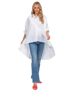 Ines Maternity Shirt with Asymmetrical Details Ines Maternity Shirt with Asymmetrical Details