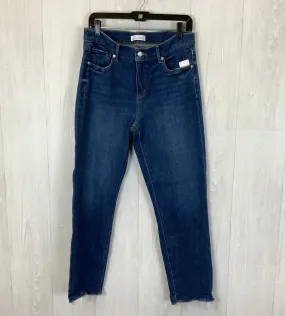 Jeans Straight By Loft In Blue Denim, Size: 8 Jeans Straight By Loft In Blue Denim, Size: 8