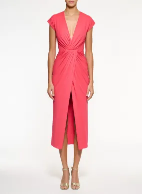 Jersey Fluid V-Neck Dress Jersey Fluid V-Neck Dress