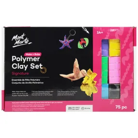 Make n Bake Polymer Clay Set Signature 75pc Make n Bake Polymer Clay Set Signature 75pc