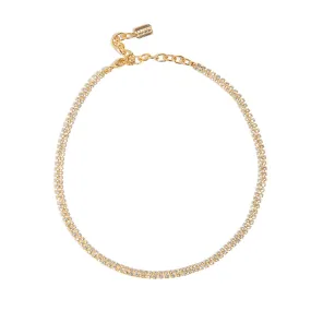 MARAIS Dbl Tennis Necklace MARAIS Dbl Tennis Necklace