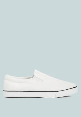 Merlin Canvas Slip On Sneakers Merlin Canvas Slip On Sneakers