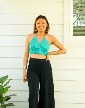 Mint Wrap Top Mint Wrap Top