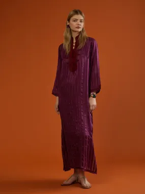 Moroccan Aziza silk kaftan Moroccan Aziza silk kaftan