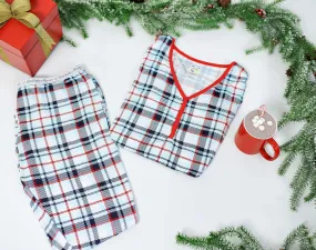 Original Holiday Plaid Bamboo Women's Pajama Set Original Holiday Plaid Bamboo Women's Pajama Set
