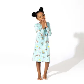 PAW Patrol: Winter Bamboo Girls' Long Sleeve Dress PAW Patrol: Winter Bamboo Girls' Long Sleeve Dress