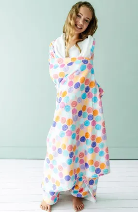 Plush Blanket-Smiles Plush Blanket-Smiles