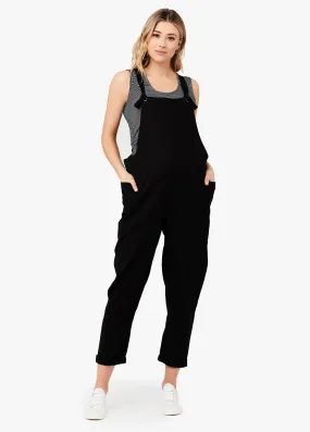 Ripe Maternity Poppy Lightweight Linen Black Jumpsuit Ripe Maternity Poppy Lightweight Linen Black Jumpsuit