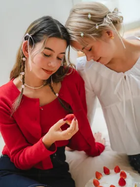 Rose Point Camisole & Cardigan Set Rose Point Camisole & Cardigan Set