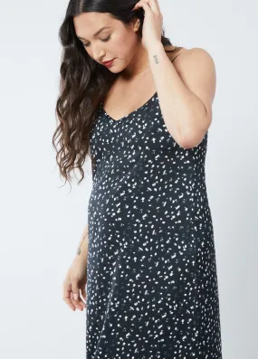 Satin Slip Maternity Dress Satin Slip Maternity Dress